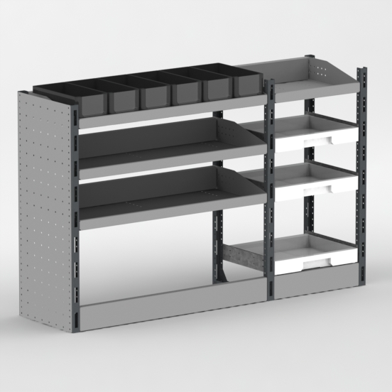 Basecab 380 VLT bedrijfswageninrichting